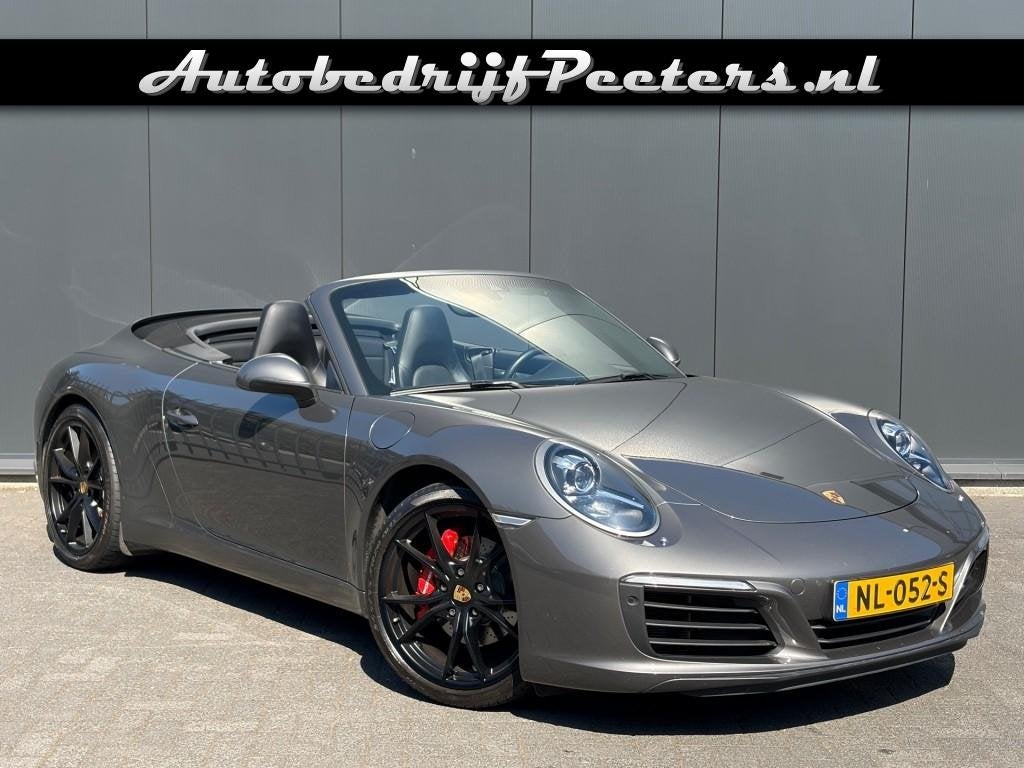 Porsche 911 Cabrio 3.0 991.2 PDK Sportuitlaat Carplay Stoelv