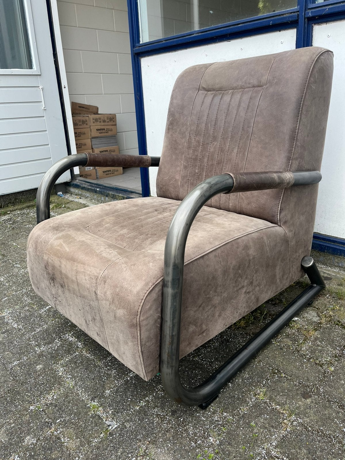 Fauteuil, Huis en Inrichting, Fauteuils, Ophalen, Zo goed als nieuw, 75 tot 100 cm, 50 tot 75 cm