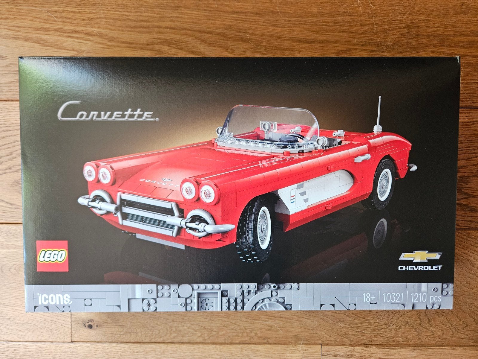 LEGO 10321 Icons Chevrolet Corvette  - Nieuw!, Lego, Nieuw, Ophalen of Verzenden, Icons