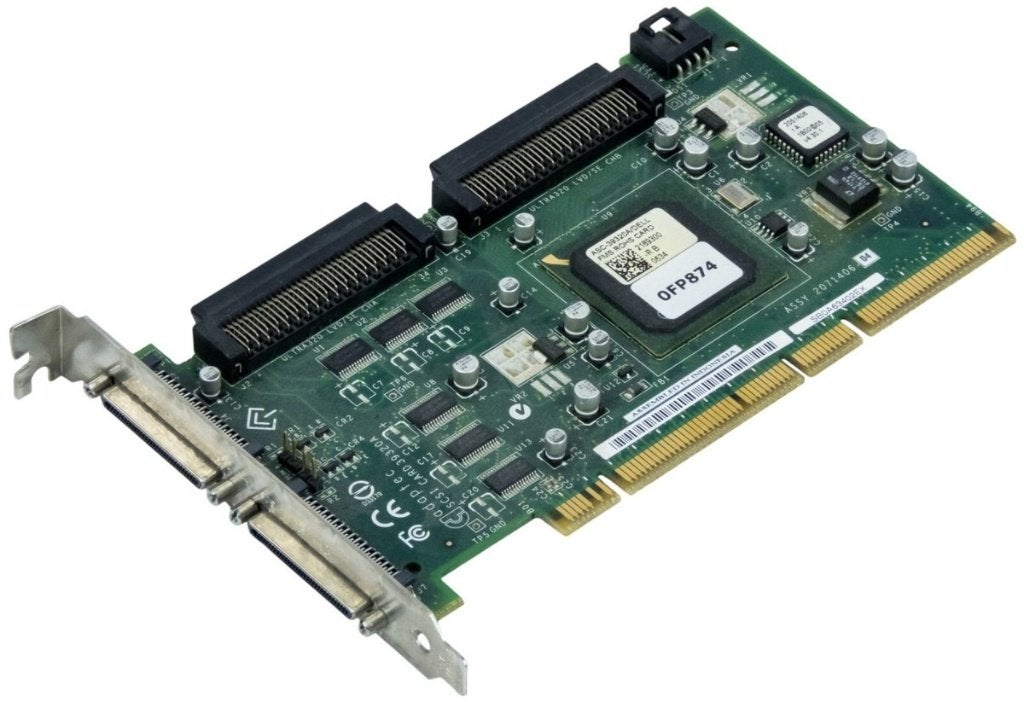 Dell 0FP874 FP874 PCI-X Ultra320 Dual Channel SCSI Network, Facturen@maascomputers.nl, Ophalen of Verzenden, Cargadoorweg 23, 6541 BT Nijmegen