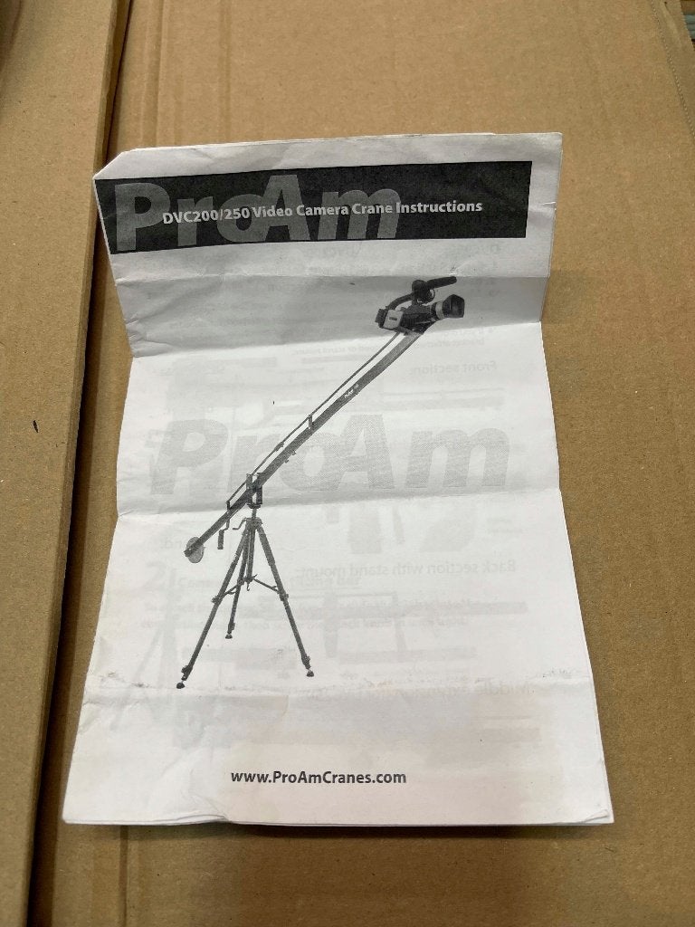 Proaim JIB CAMERA CRANE (4meter)+Pan/Tilt Head+control, Proaim, N, Overige typen, Ophalen of Verzenden