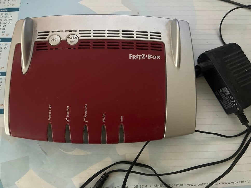FRITZ!Box 7490 International Edition Router met modem, Ophalen of Verzenden, Gebruikt, Router met modem