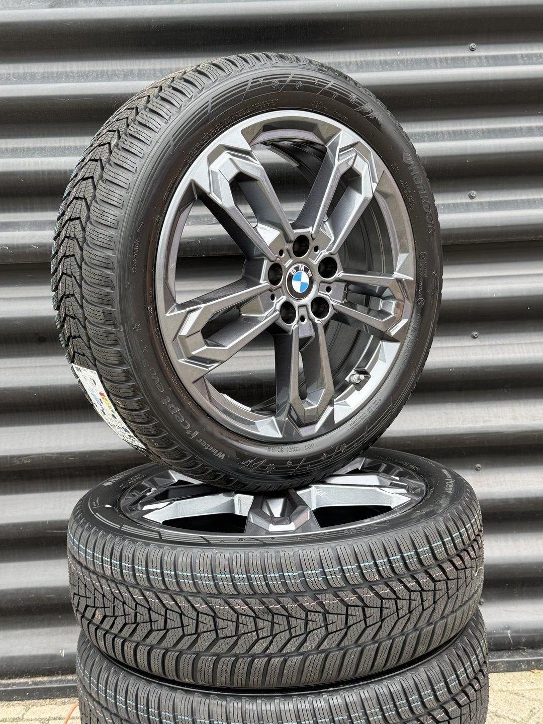 19” Orig BMW M X1 U25 iX1 U11 X2 U10 iX2 Velgen Winterbanden, Gebruikt, -, -, Banden en Velgen