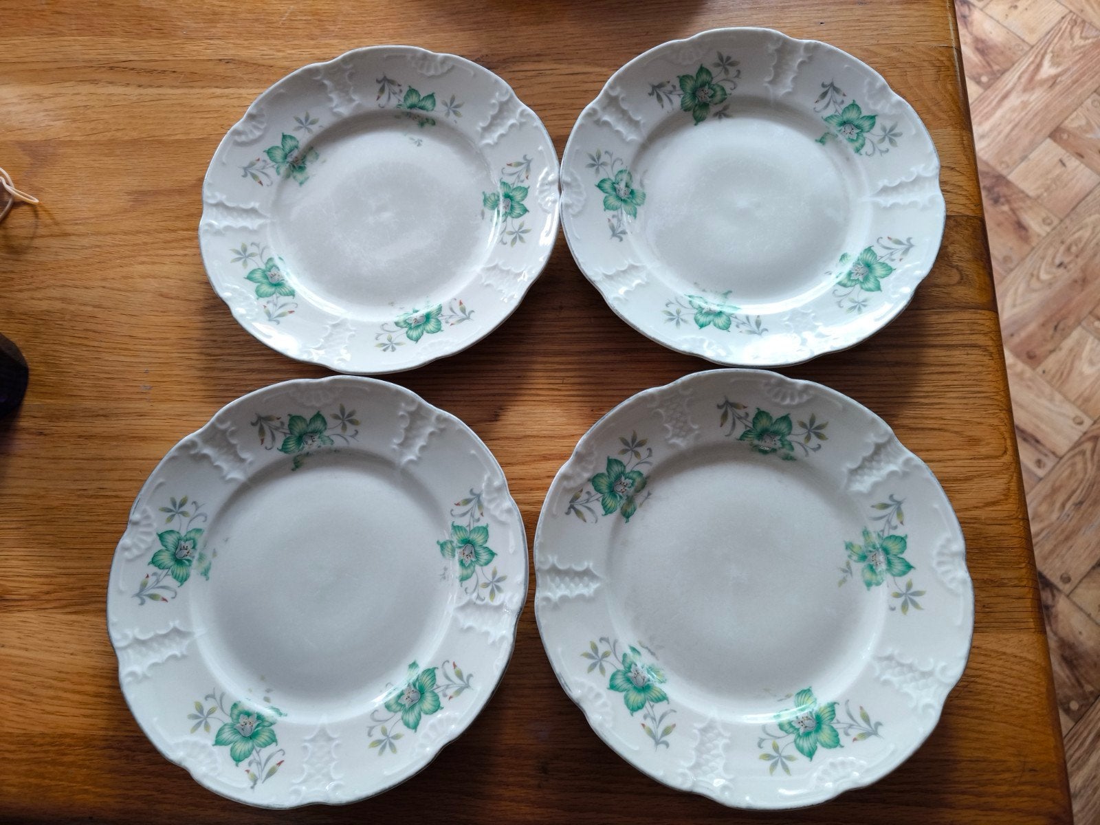 Ontbijt bordjes, 4 stuks, Ophalen of Verzenden