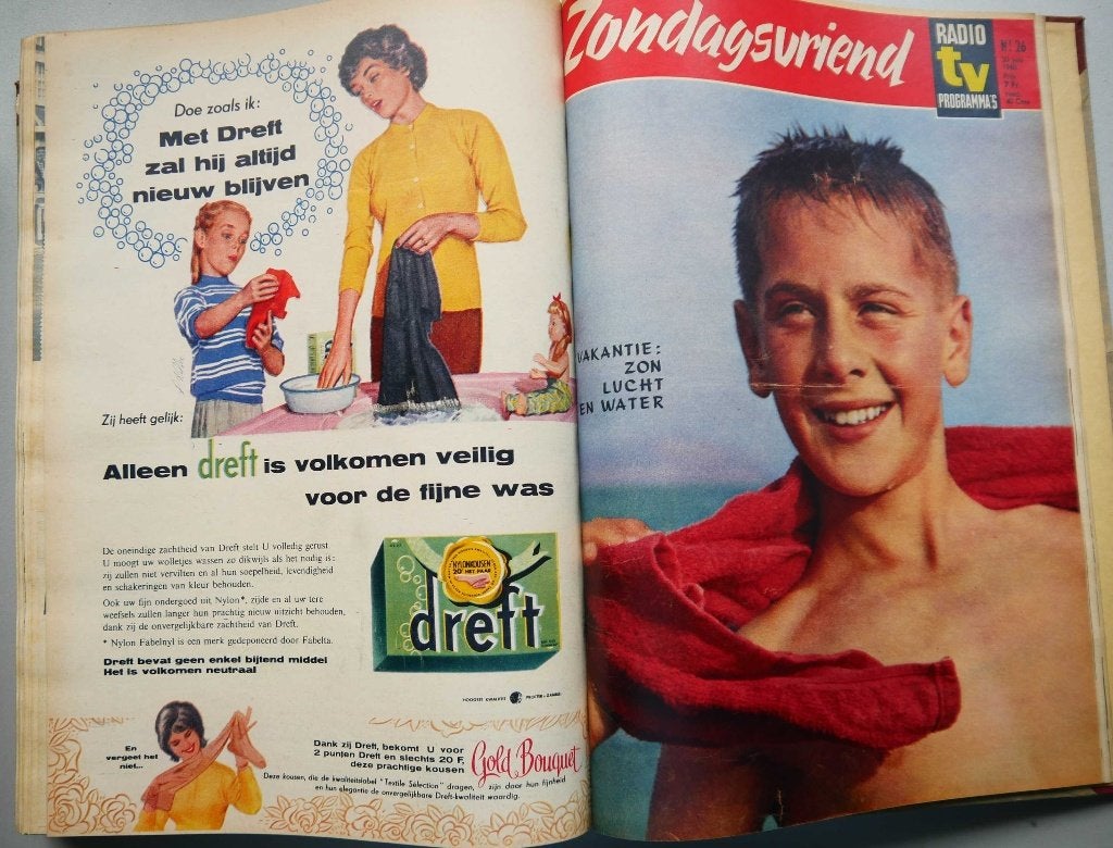 Zondagsvriend 1960  6 maanden ingebonden, Ophalen of Verzenden