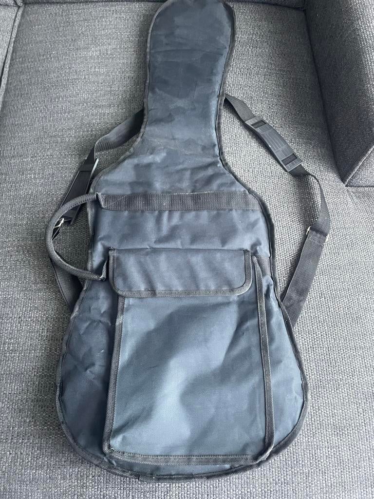 Craftsman elektrische gitaar hoes - Z.g.a.n. zwart, Ophalen of Verzenden, Zo goed als nieuw, Elektrische gitaar