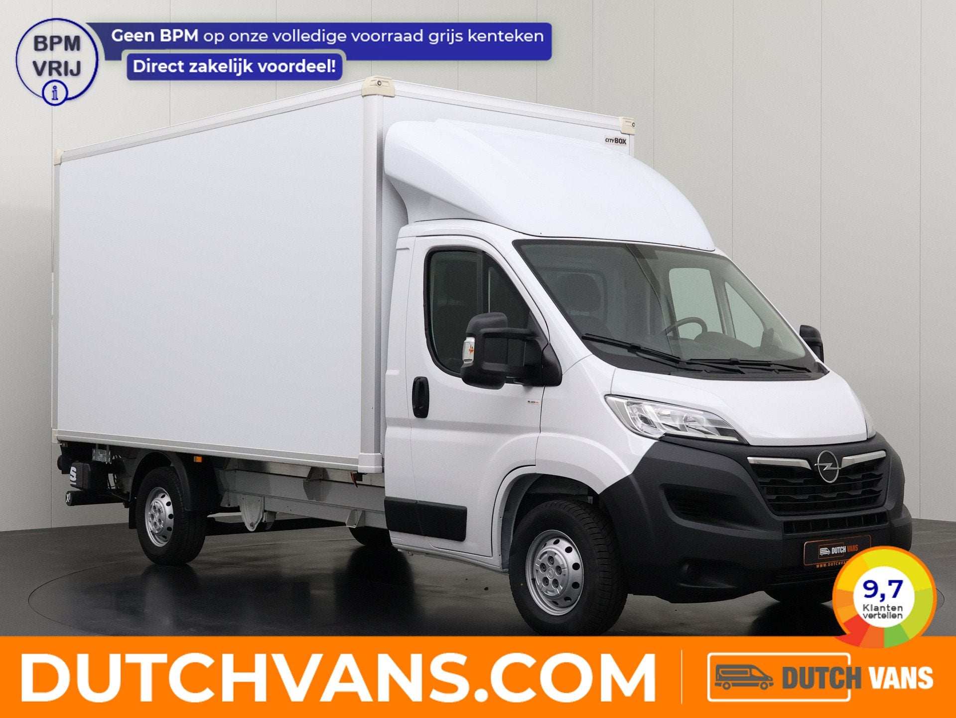 Opel Movano 2.2HDi Bakwagen+Laadklep | 1046Kg Laden | Airco, Auto's, Bestelauto's, Stof, Gebruikt, 2500 kg, 2454 kg