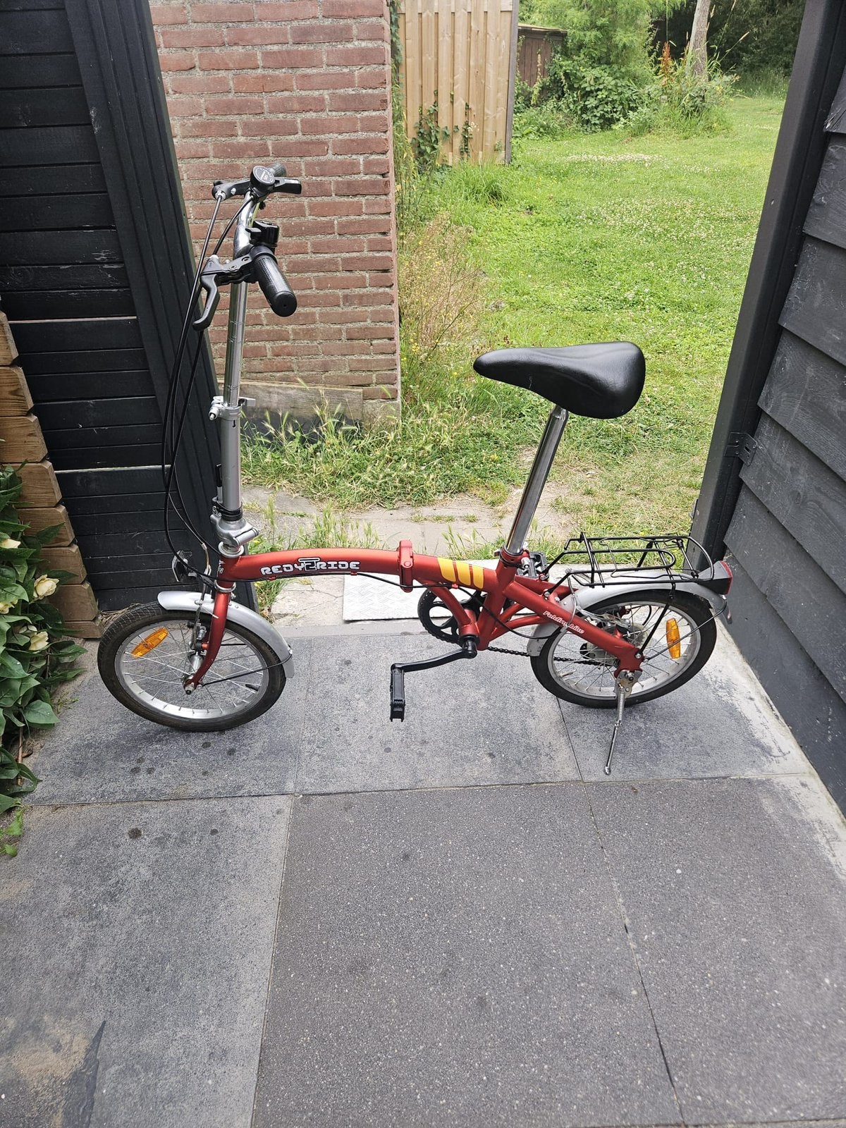 Vouwfiets - redy ride, Ophalen, Zo goed als nieuw, 16 tot 18 inch, Versnellingen