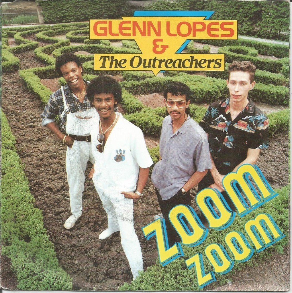 Glenn Lopes & The Outreachers – Zoom Zoom (1986), Gebruikt, 7 inch, Ophalen of Verzenden, Pop