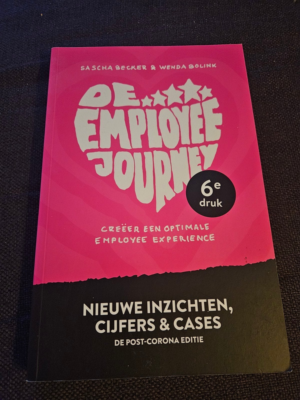 Sascha Becker - De employee journey, Ophalen of Verzenden, Zo goed als nieuw, Sascha Becker; Wenda Bolink