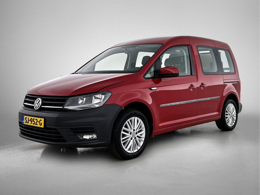 Volkswagen Caddy 1.4 TSI Trendline Bodemverlaging Rolstoelau, Auto's, Volkswagen, 12 maanden, Gebruikt, 4 cilinders, Origineel Nederlands