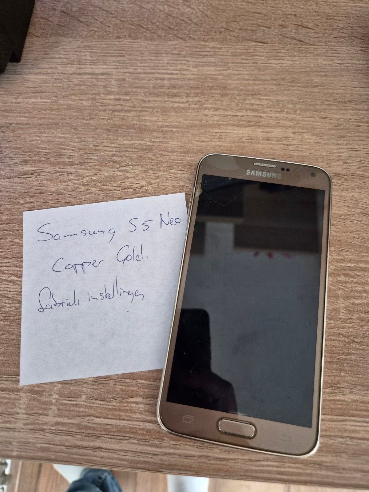 Samsung Galaxy S5 Neo - Gold, Telecommunicatie, Gebruikt, Overige kleuren, Touchscreen, Ophalen of Verzenden
