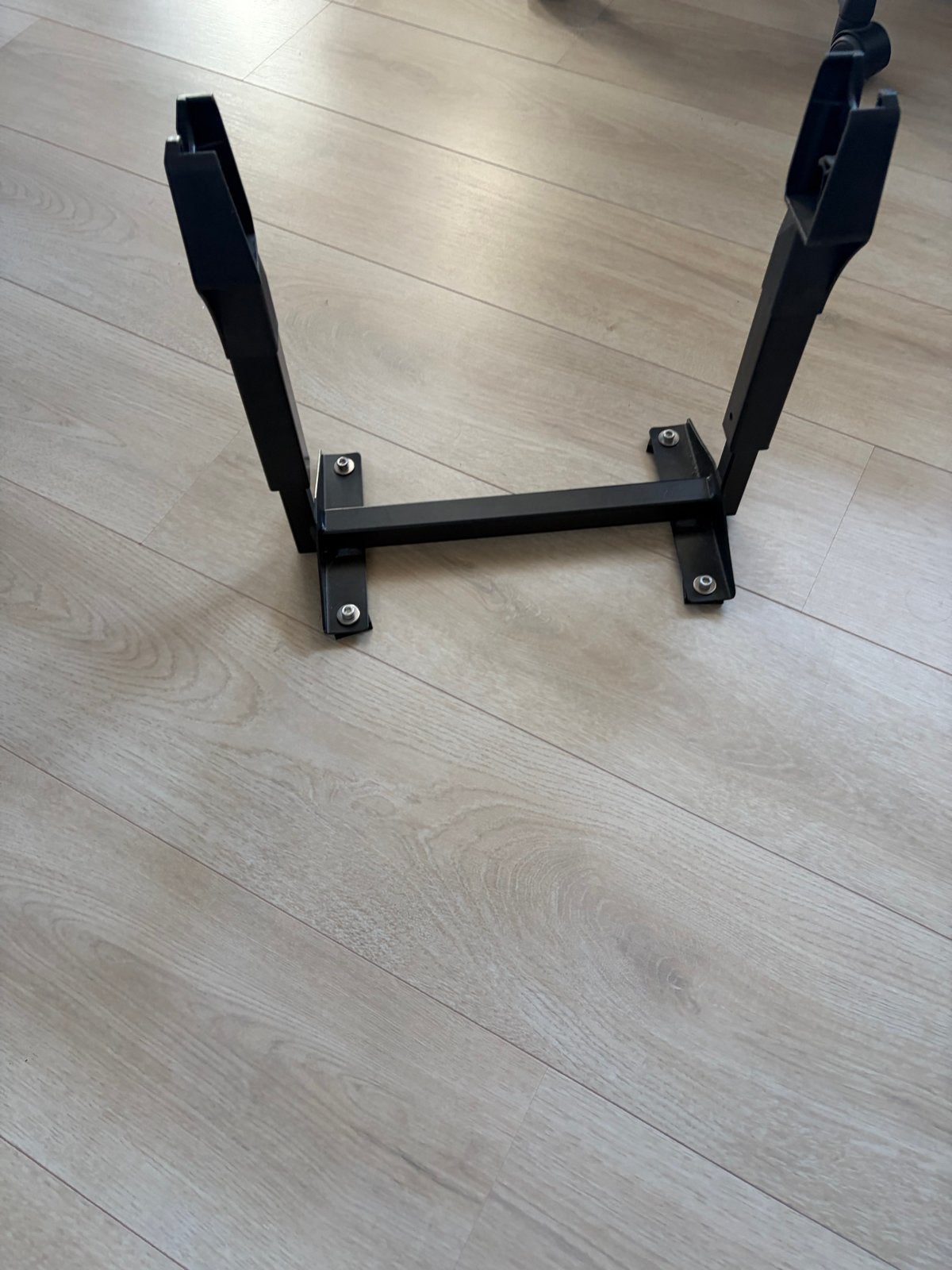 Steco Zwart metalen onderstel maxi cosi bakfiets batavus 4, Ophalen of Verzenden, Zo goed als nieuw, 1 kind, Overige merken