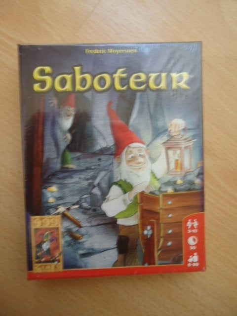 Saboteur, nieuw kaartspel. 999 games, Drie of vier spelers, Ophalen of Verzenden, Nieuw, 999 Games