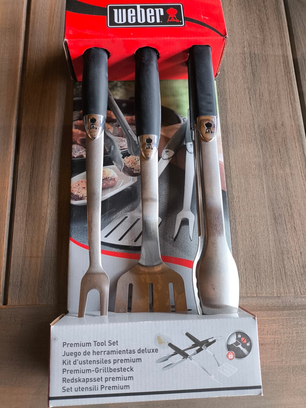 Weber bbq set, Ophalen, Nieuw, Weber