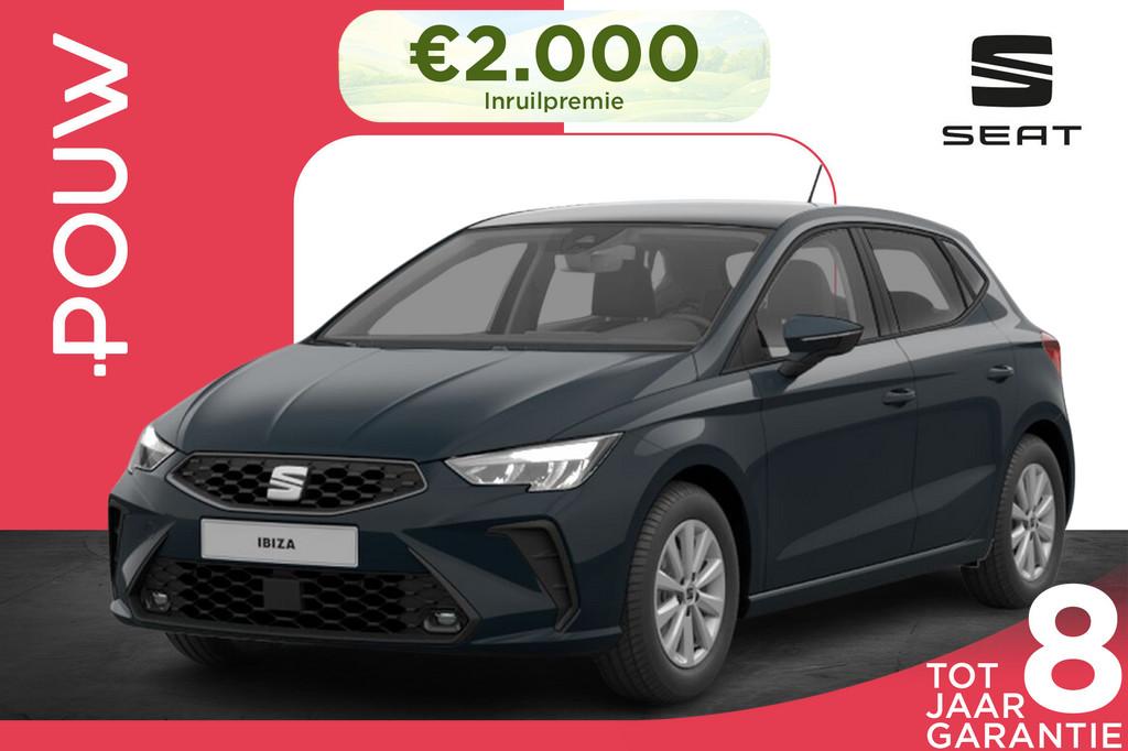 SEAT Ibiza 1.0 EcoTSI 95pk Reference | Full LED Koplampen |, Auto's, Seat, Voorwielaandrijving, 12 maanden, Stof, 95 pk
