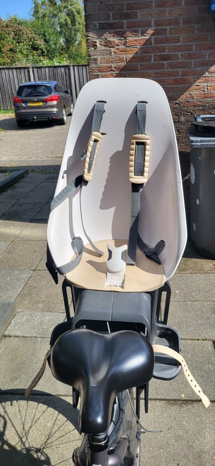 Gebruikt Bobike achterzitje voor kinderen, Fietsen en Brommers, Achterzitje, 9 t/m 18 kg, Ophalen of Verzenden, Bobike