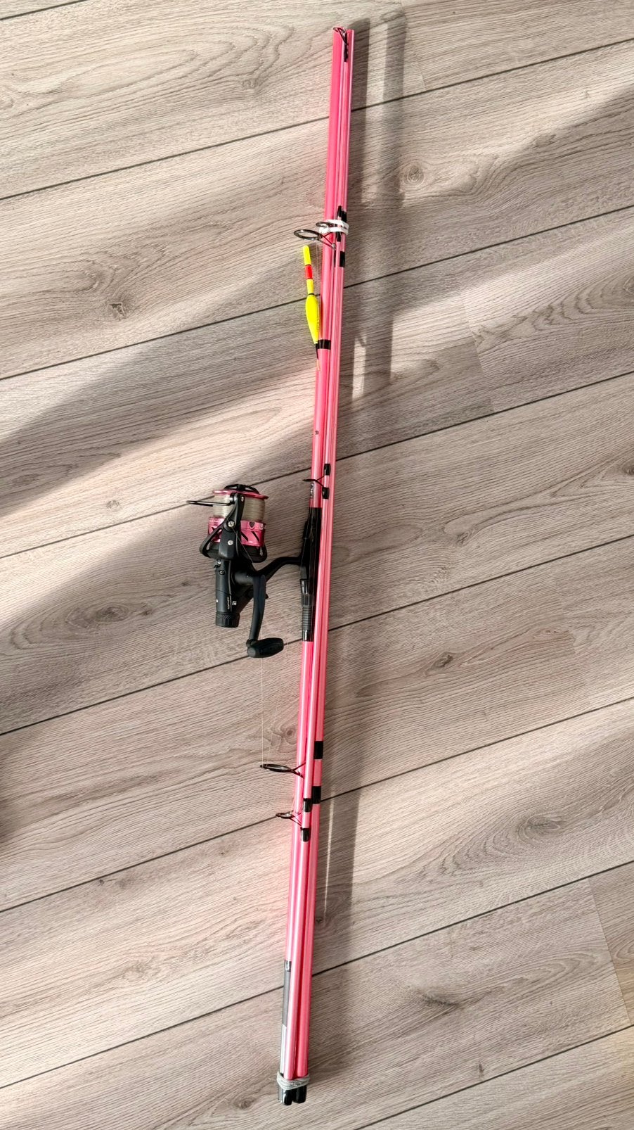 Ultimate Carp Queen karperhengel + vrijloopmolen, Watersport en Boten, Ophalen, Zo goed als nieuw, Werphengel