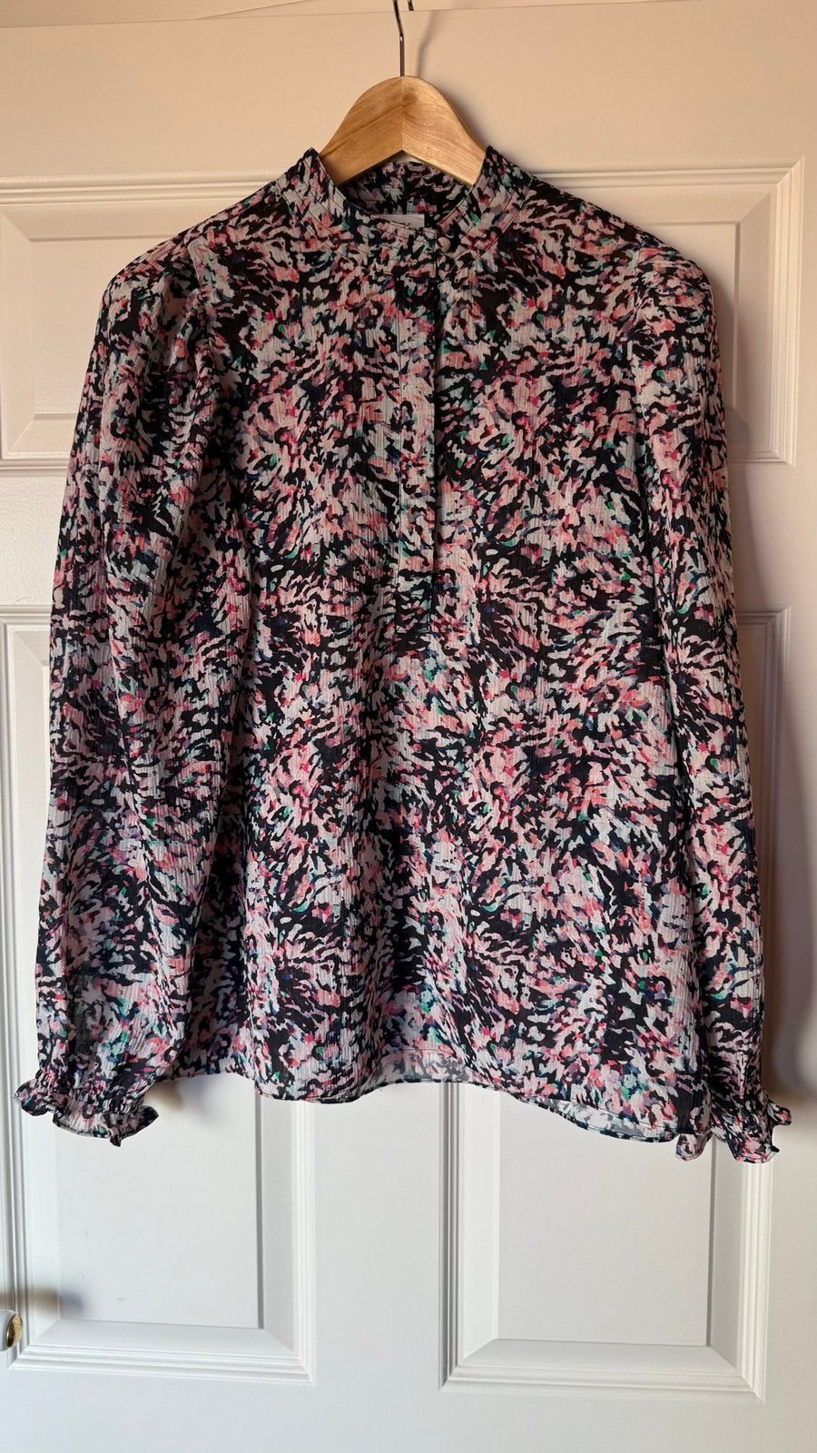 Dante6 gekleurde blouse maat 2 (S), Dante 6, Verzenden, Paars, Zo goed als nieuw