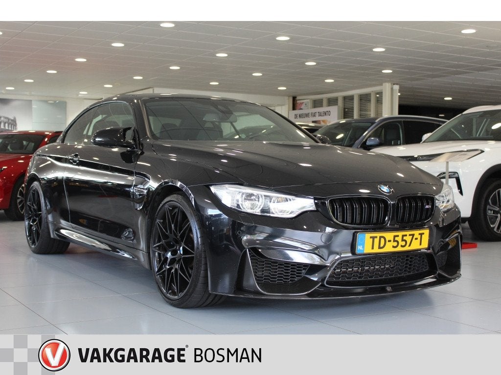 BMW 4 Serie Cabrio M4/CRUISE/CAMERA/LEDER (bj 2014), Auto's, BMW, Gebruikt, 4-Serie, Cabriolet, 4 stoelen