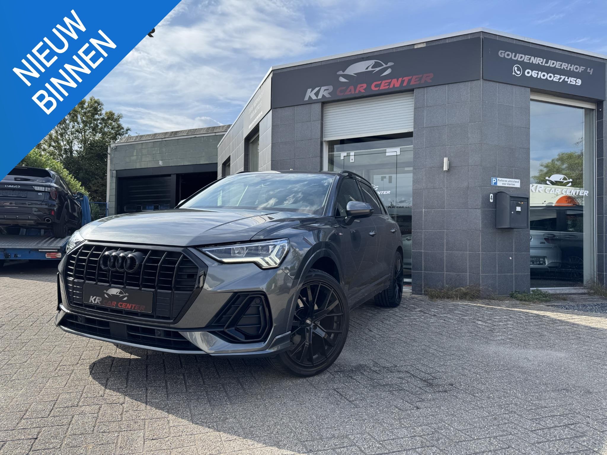 Audi Q3 35 TFSI 3x S-line VIRTUAL-CAMERA-TREKHAAK-LED-20'', Automatische klimaatregeling, 4 cilinders, 150 pk, Leder en Stof