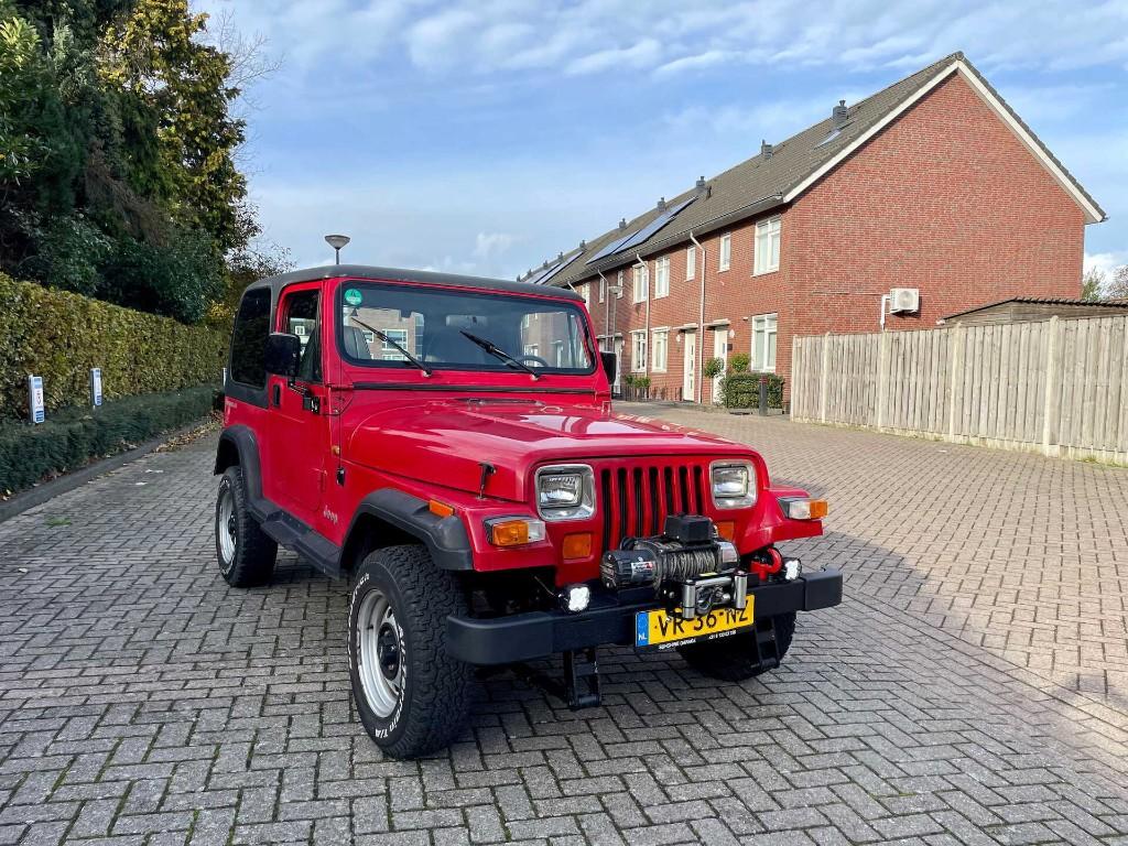Jeep Wrangler Hardtop 2.5L 4WD 1992-technisch 100%-APK-lier, 121 pk, 4 cilinders, Bedrijf, Handgeschakeld