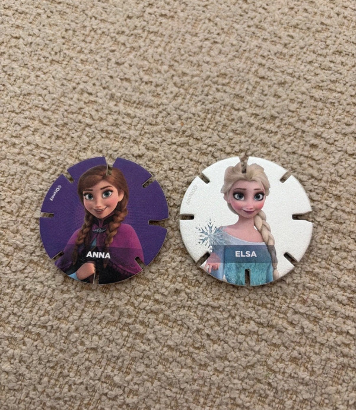2 diskeyz AH Disney anna en elsa, Ophalen of Verzenden, Verzameling
