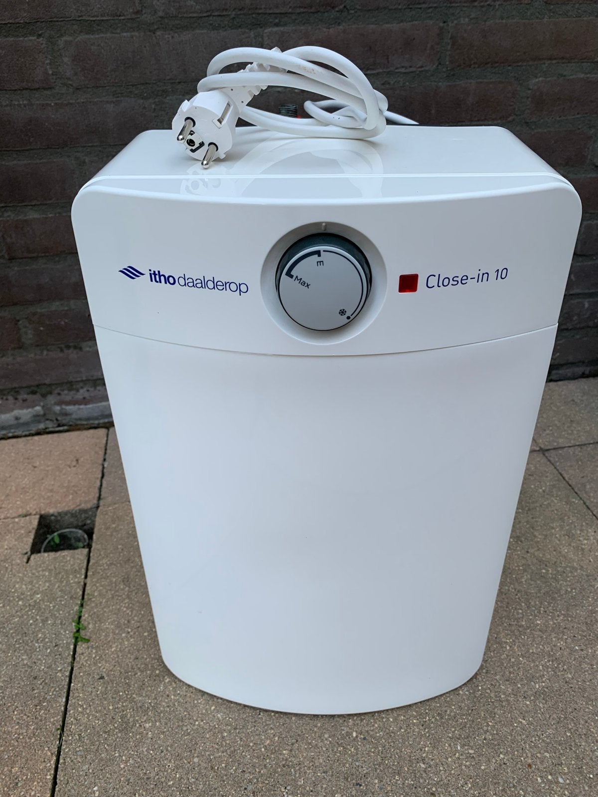 Itho Daalderop Close-in 10 liter boiler, Doe-het-zelf en Verbouw, Geisers en Boilers, Ophalen, Boiler, Zo goed als nieuw, Minder dan 20 liter