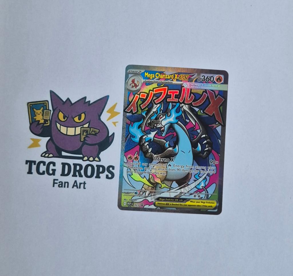 Mega Charizard EX 023 Black Star Promos, Ophalen of Verzenden, Nieuw