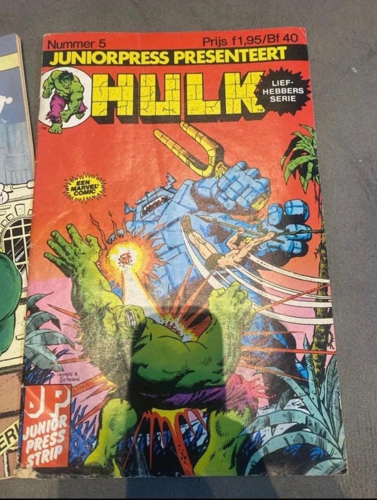 Vintage Marvel Stripboeken: Hulk, Spider-Man, Wolverine, Boeken, Strips | Comics, Zo goed als nieuw, Meerdere comics, Europa, Ophalen of Verzenden