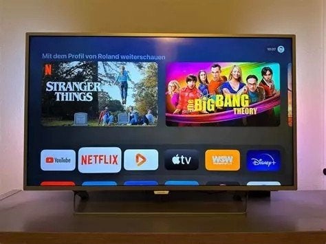 Smart TV Philips 43" Ambilight - 43PUS6412, Ophalen, Philips, Gebruikt, 50 Hz