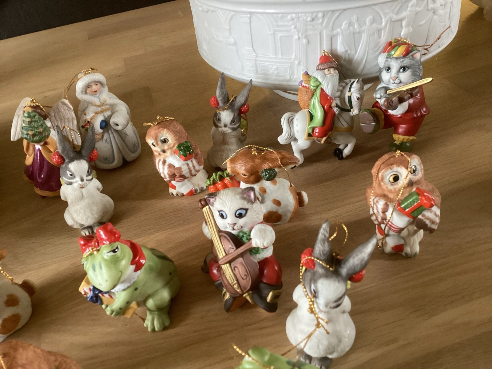 18 Franklin Mint Kersthangers, Ophalen of Verzenden