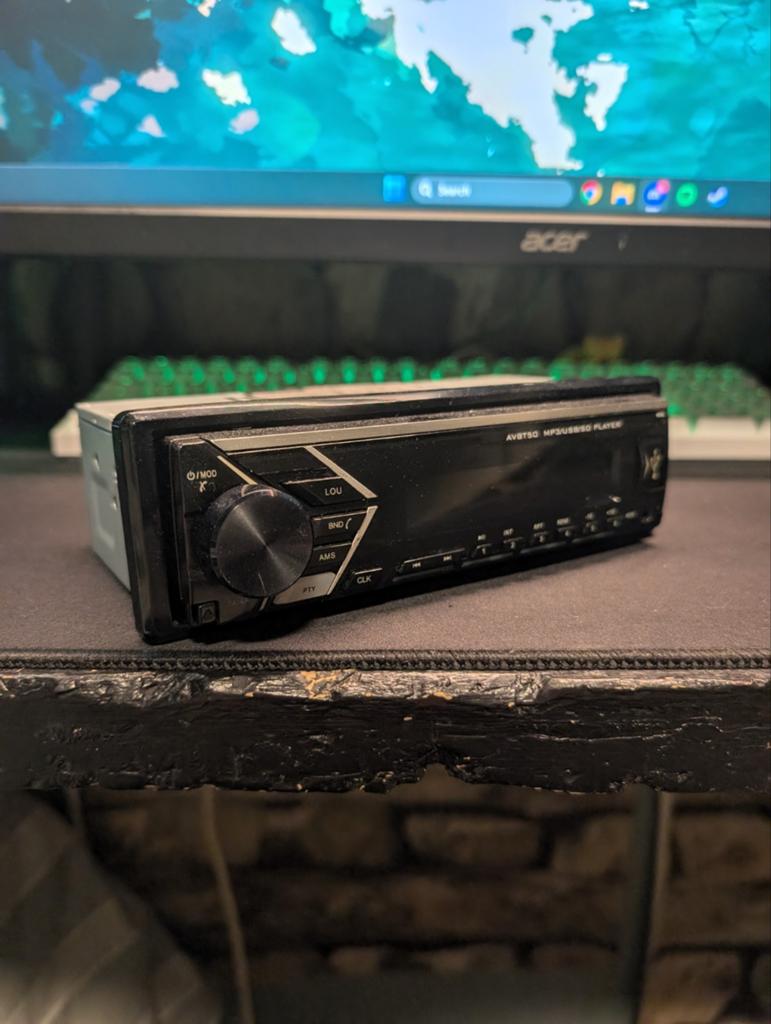 Bluetooth Autoradio, Ophalen of Verzenden, Zo goed als nieuw