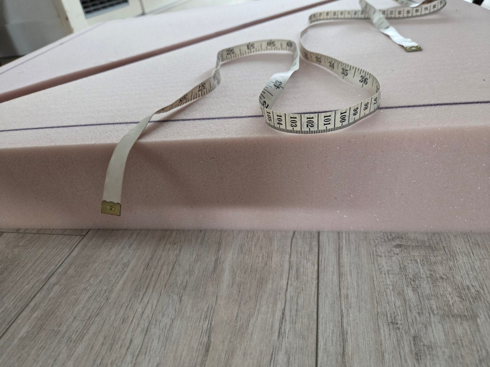 GRATIS Schuimrubber voor zitkussens 8 cm dik, Huis en Inrichting, Ophalen