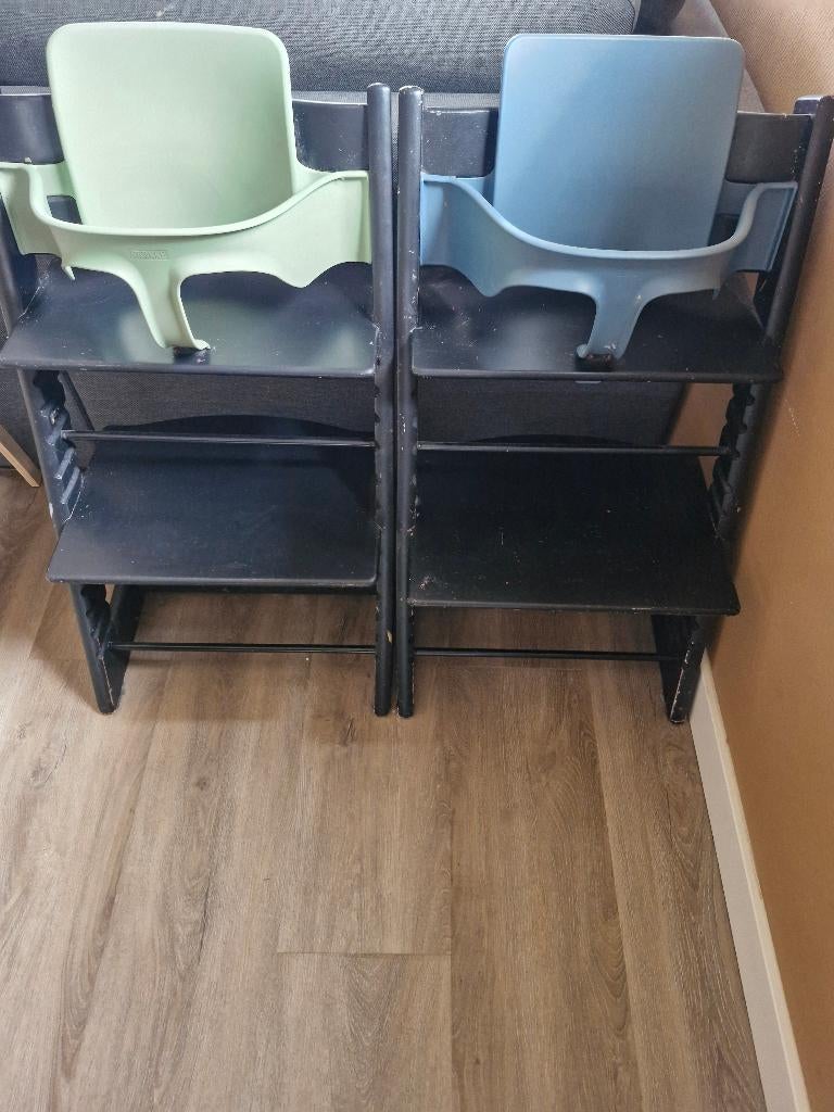 Stokke triptrapp, Ophalen, Gebruikt, Meegroeistoel