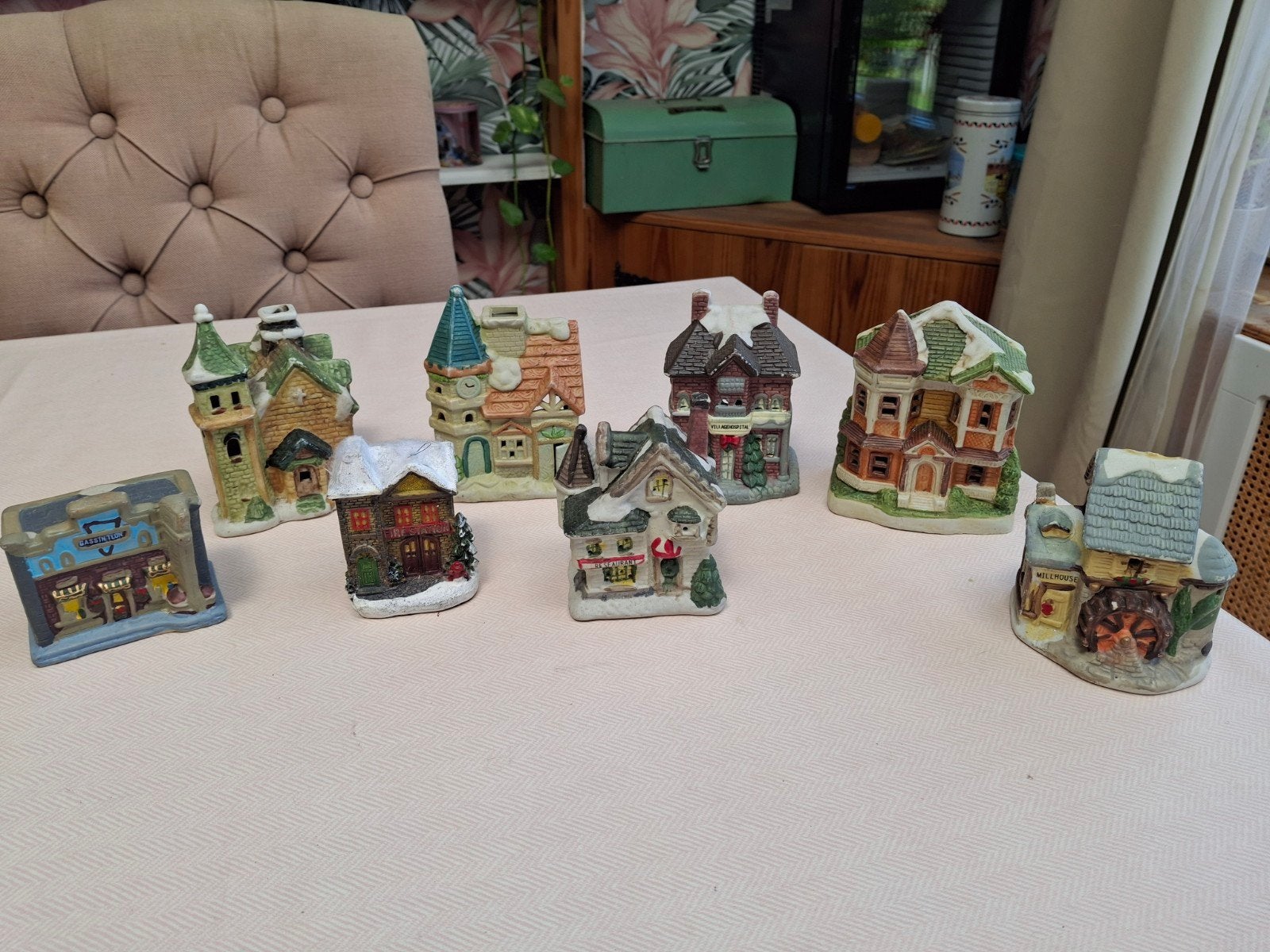 Artikelen voor kerstdorp, Ophalen of Verzenden, Gebruikt