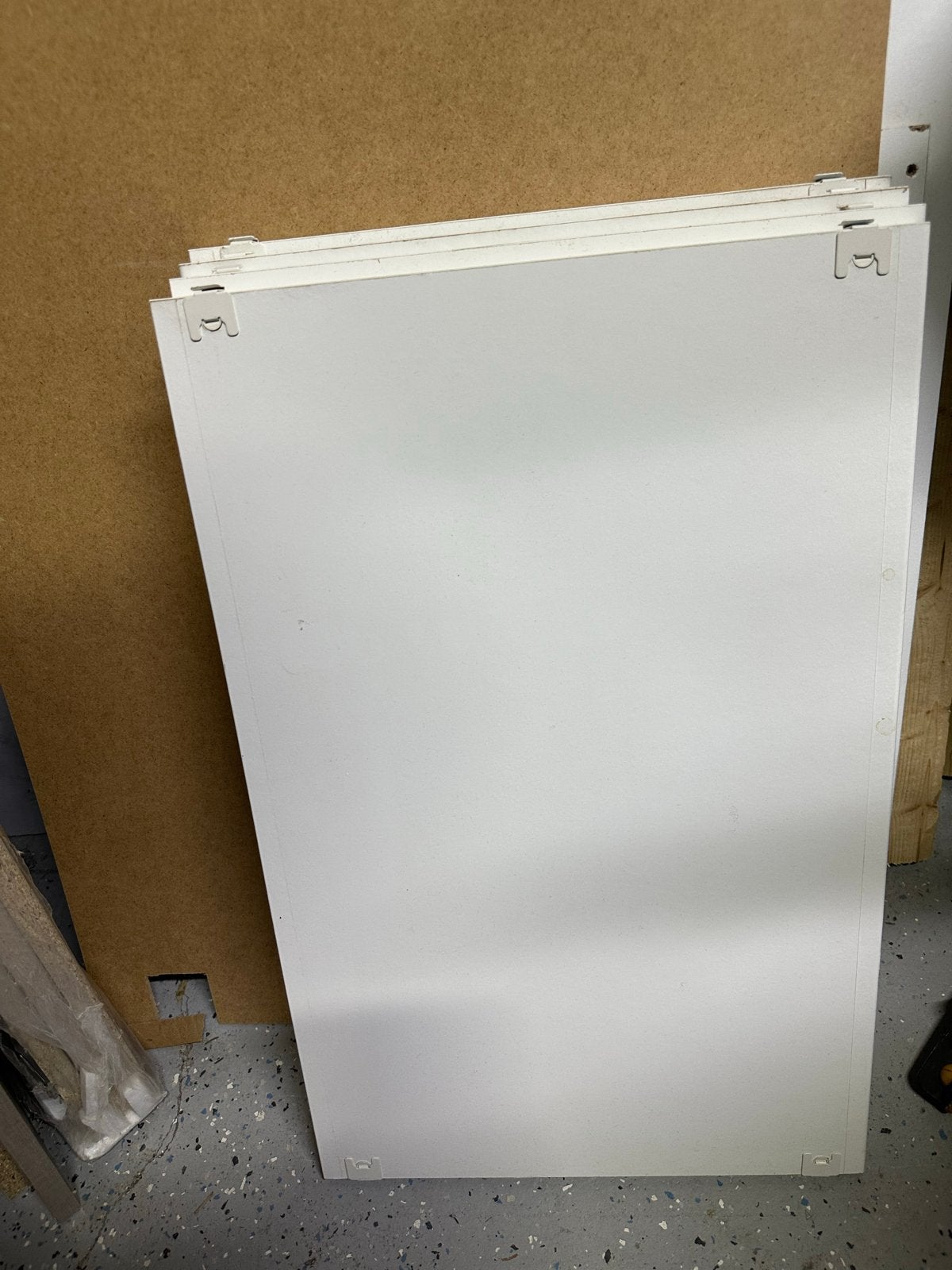 4x IKEA ALGOT plank 60x38 cm – wit, Ophalen, Gebruikt