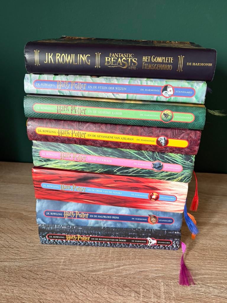 Hardcover harry potter complete set + extra, Boeken, Ophalen of Verzenden, Gelezen
