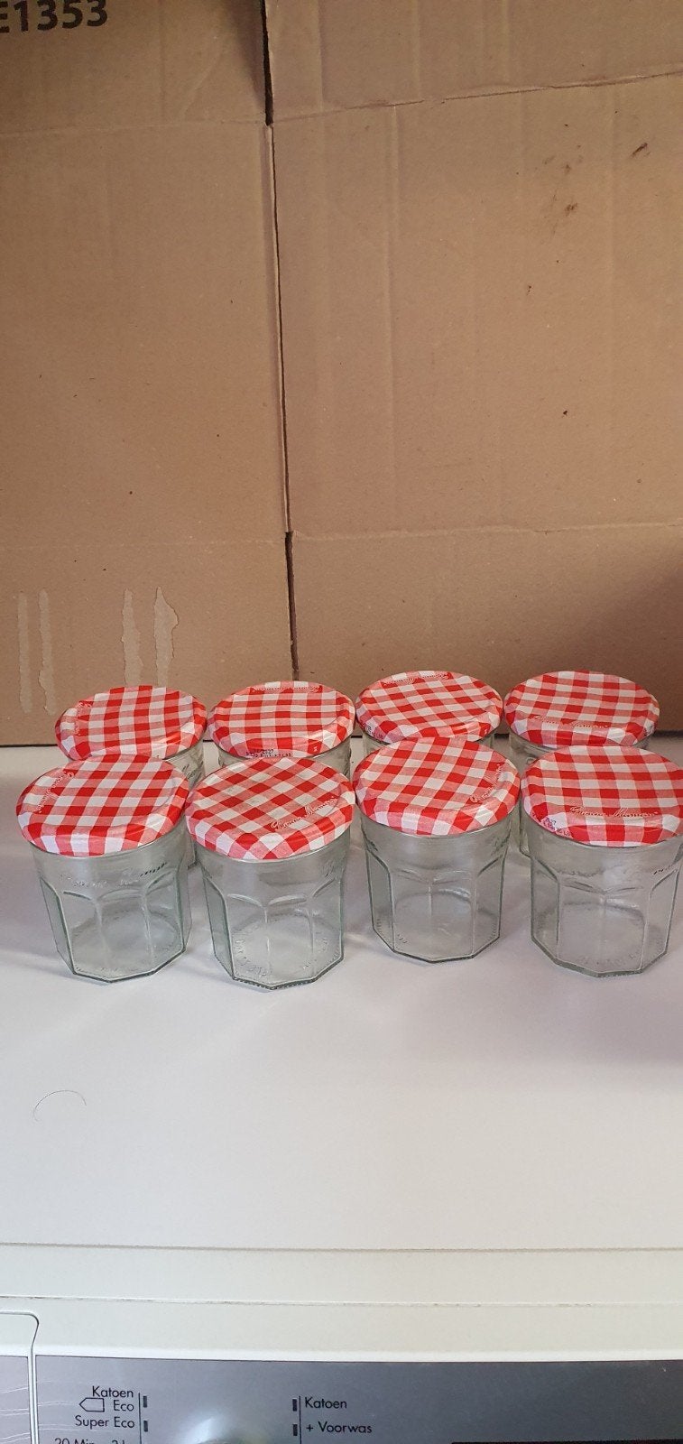 Jampotjes   8 stuks voor 5 euro Ophalen, Ophalen, Glas, Pot, Bus of Blik