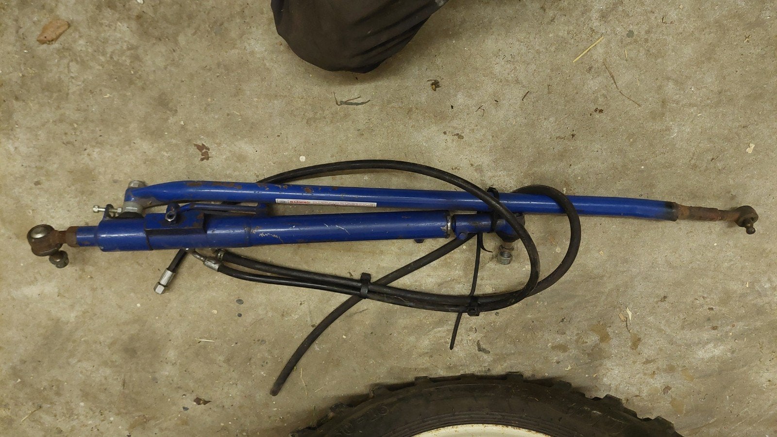 onderdelen stuurbekrachtiging trekker, Ophalen