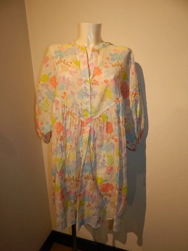 Fabienne Chapot mooie frisse zomer jurk bloemen kleur 40, Maat 38/40 (M), Zo goed als nieuw, Meerkleurig, Verzenden