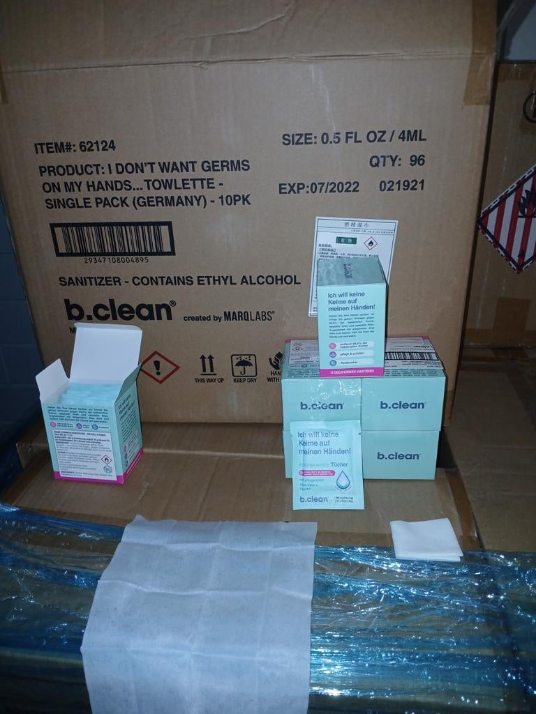 Schoonmaakdoekjes alcohol, Ophalen of Verzenden