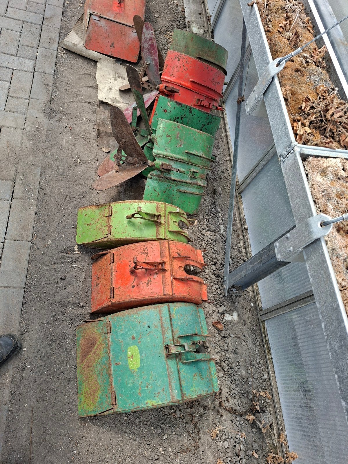 Tk Agria 2100 3100 Baby freesbakken freesbak aanaarder., Tuin en Terras, Hand-tuingereedschap, Ophalen, Gebruikt