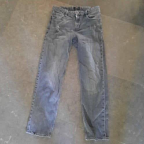 164 spijkerbroek zwart shoeby model straight, Verzenden, Zo goed als nieuw, Jongen of Meisje, Broek