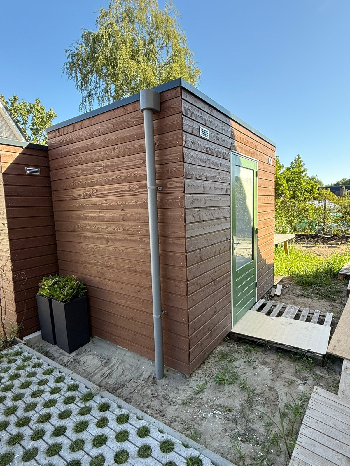 Schuur, berging NIEUW 2x3 inclusief sedum dak duurzaam, Ophalen, 200 tot 400 cm, 250 tot 500 cm, Schuur