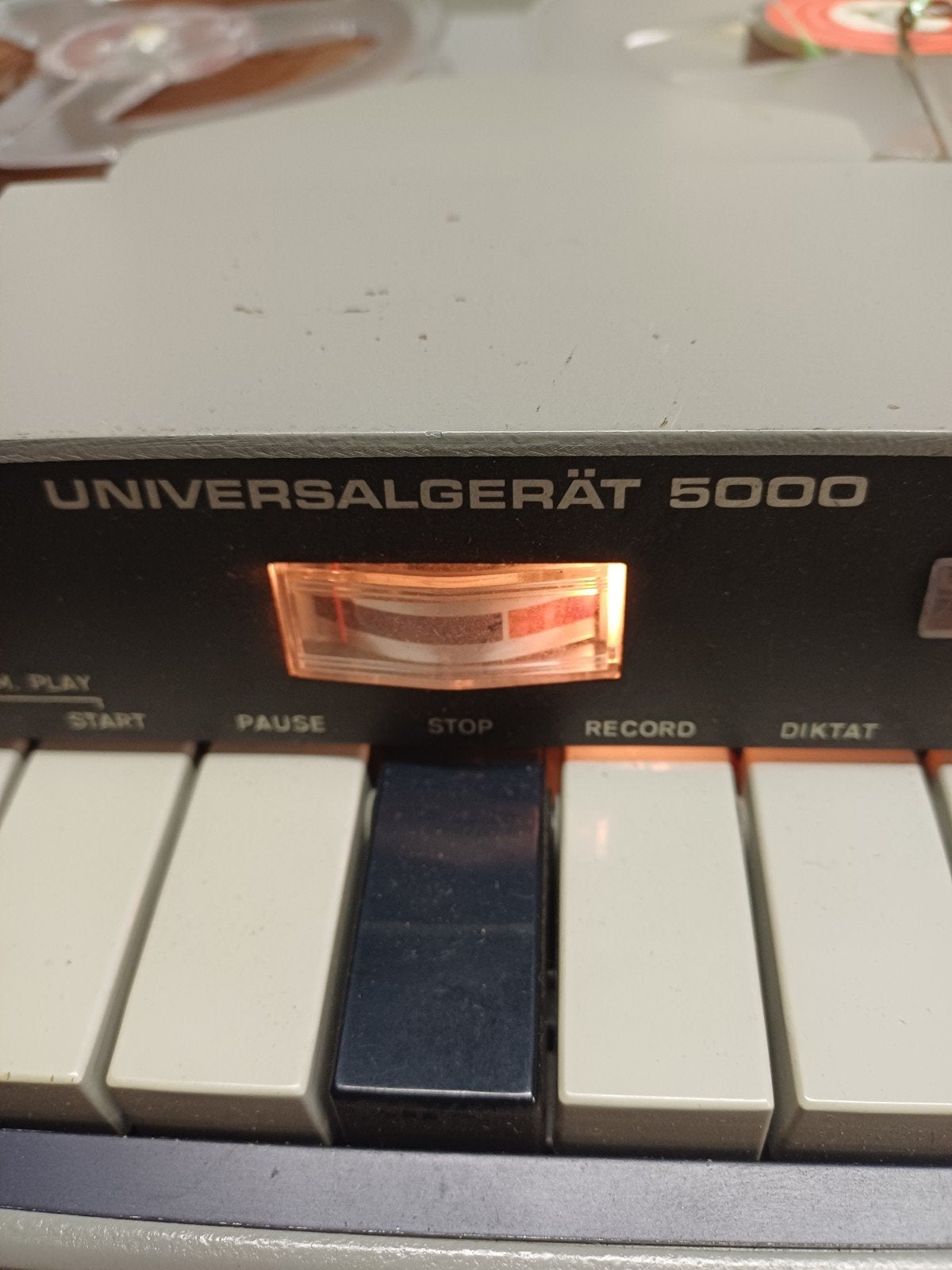 Uher Universalgerat 5000 Bandrecorder/Dictafoon (defect), Ophalen of Verzenden, Bandrecorder, Met banden