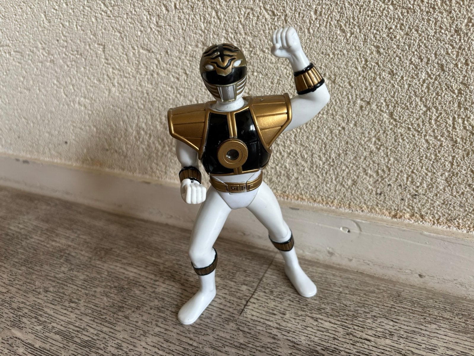 Power Rangers White Ranger Saban Toy Biz Projector 1995, Kinderen en Baby's, Ophalen of Verzenden, Zo goed als nieuw
