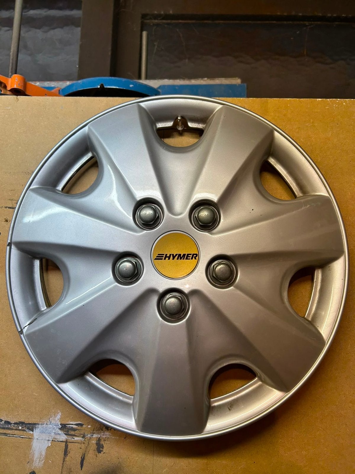 Originele Hymer wieldop 14 inch voor caravan/camper, Auto diversen, Wieldoppen, Ophalen of Verzenden, Zo goed als nieuw