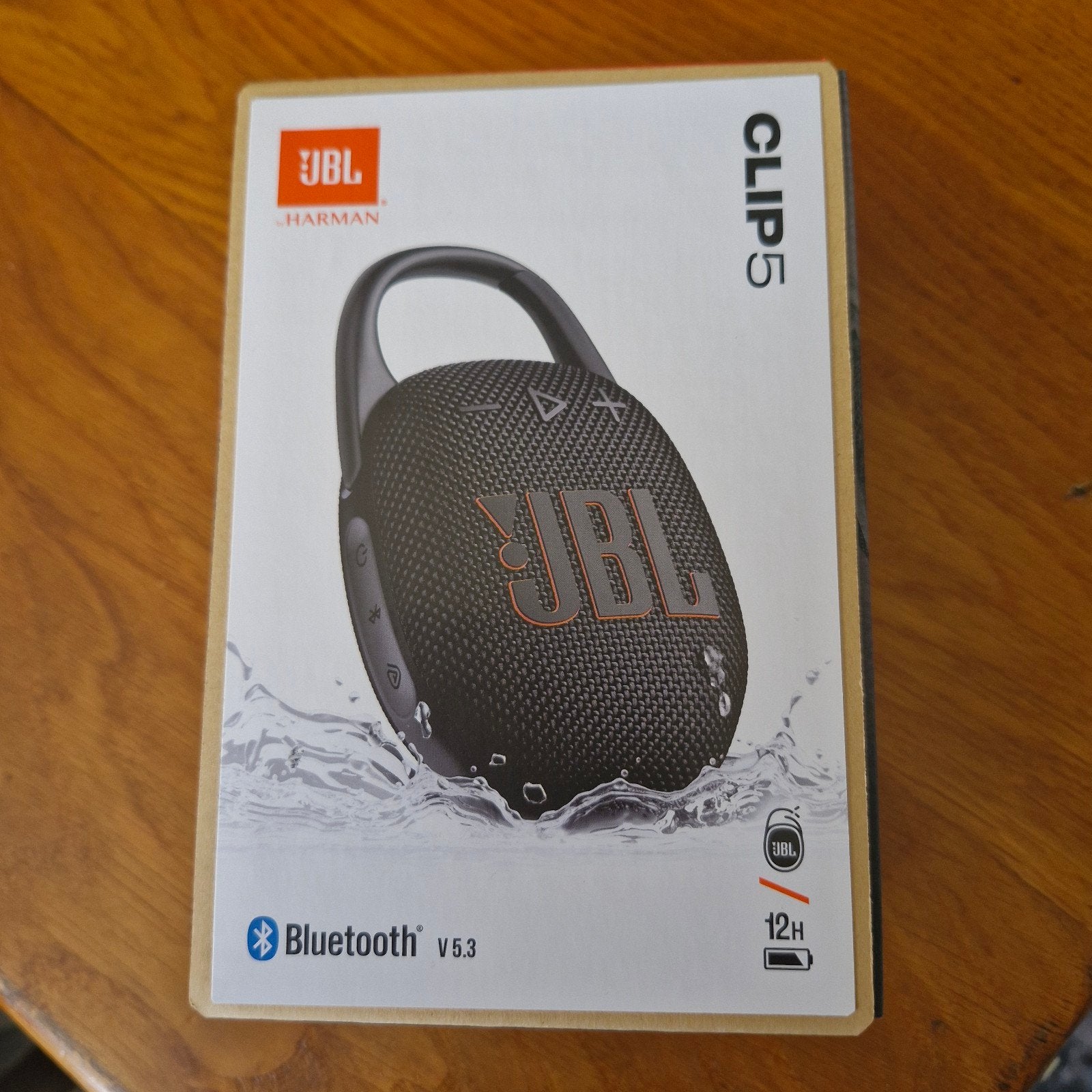 JBL Clip 5 Draagbare Bluetooth Speaker - Nieuw in Doos, Audio, Tv en Foto, JBL, Nieuw, Ophalen of Verzenden, Draagbare speaker