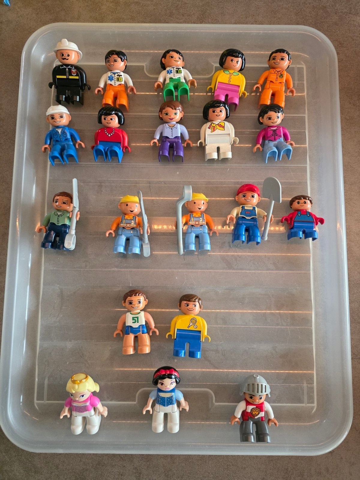 Duplo poppen 20 stuks, Ophalen